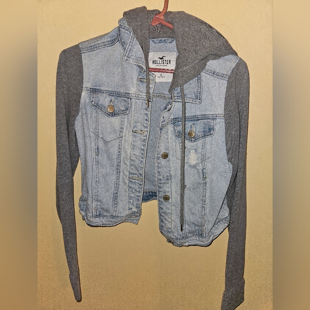 Hollister Jean jacket/hoodie